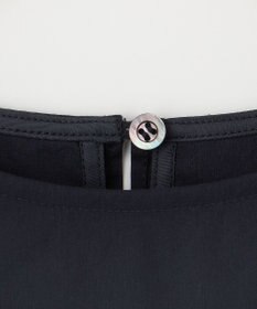 組曲 【WEB限定】コットンレーヨンシャーティングノースリーブ ブラウス