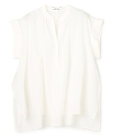 BEIGE， BAC / コットンシアー ギャザーブラウス