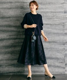 自由区 【カタログ掲載】スムージーラグランスリーブ ニット