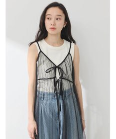 earth music&ecology リブタンクトップ