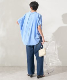 AMERICAN HOLIC 【接触冷感】タックフレンチスリーブシャツ