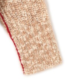 BEIGE， BUFFON / ツイードニット