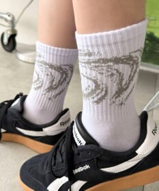 WEGO グラフィックデザインソックス