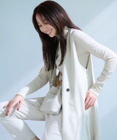 23区 バンブーハンドルミニショルダーバッグ