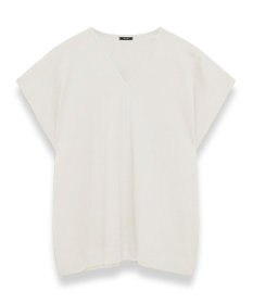 JOSEPH マーセライズコットン　Vネックトップス