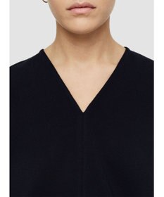 JOSEPH マーセライズコットン　Vネックトップス