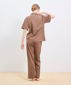 une nana cool 【綿100%】60/2 やわらか天竺 半袖開襟パジャマ MADE WITH LIBERTY FABRIC