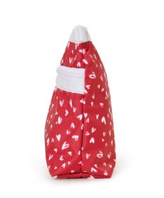 LeSportsac COSMETIC CLUTCH/レッドミニハーツホワイト
