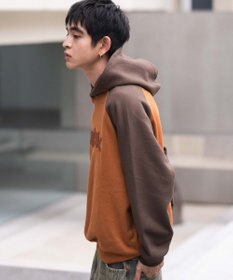 WEGO ラグランプルパーカー