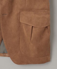 GOTAIRIKU 【イージーケア】ウルトラスエードサファリジャケット