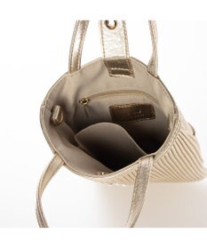 UNBILLION 【テレビ ドラマ着用アイテム】ペルケ perche / シーププリーツパール付き2wayミニショルダー