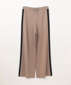 GRACE CONTINENTAL バイカラーニットパンツ
