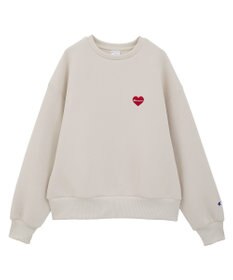 earth music&ecology Ｃｈａｍｐｉｏｎ×ｅｍａｅポンチハートスウェット