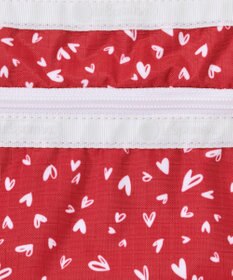 LeSportsac COSMETIC CLUTCH/レッドミニハーツホワイト