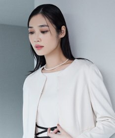 TOCCA OPEN CLOVER PEARL NECKLACE 淡水パール 2WAYネックレス