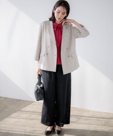 組曲 ライトリネンライク ジャケット