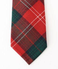 J.PRESS MEN 【STEPHEN WALTERS】ウールタータンチェック ネクタイ