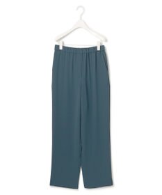 ICB L 【WEB限定カラーあり・洗える】 ライトダブルクロス ストレートパンツ