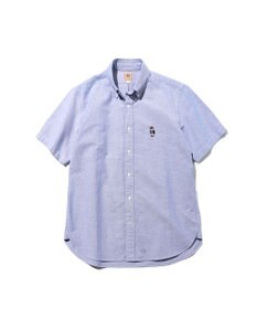 J.PRESS MEN 新デザイン【BULLDOG BOY】オックスフォード 半袖シャツ / B.D.