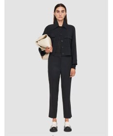 JOSEPH テーラリングクレープ　スリムトラウザーズ