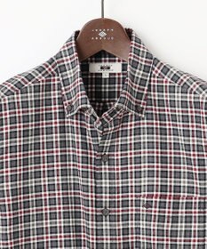 JOSEPH ABBOUD 【ネルシャツ/暖かい】ファインブラッシュド ネル チェック シャツ