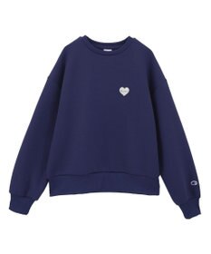 earth music&ecology Ｃｈａｍｐｉｏｎ×ｅｍａｅポンチハートスウェット