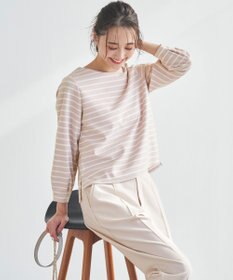 ANY SIS 【洗える】バックパール調ディテール カットソー