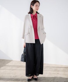 組曲 ライトリネンライク ジャケット