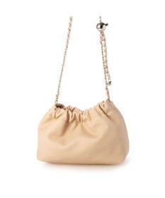 UNBILLION カシュカシュ cachecache / 口元ギャザーチェーンショルダー