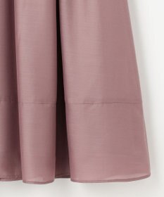 ANY SIS 【洗える】シアーチンツタック スカート