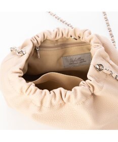 UNBILLION カシュカシュ cachecache / 口元ギャザーチェーンショルダー