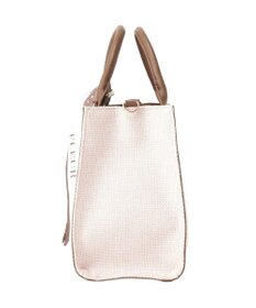 Maison de FLEUR スカーフ付きツイードスクエア２Ｗａｙトート