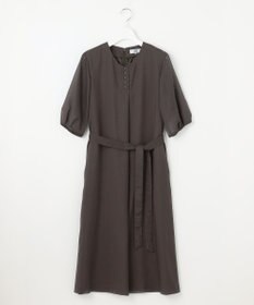 J.PRESS LADIES 【洗える】ブライトスパンボイル ワンピース