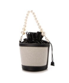 LA BAGAGERIE 【MONICA】パールバケットバッグ