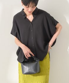 AMERICAN HOLIC 【接触冷感】タックフレンチスリーブシャツ