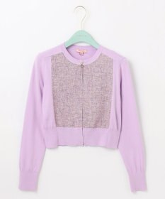 TOCCA 【洗える】PINK BASKET KNIT カーディガン