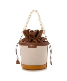 LA BAGAGERIE 【MONICA】パールバケットバッグ