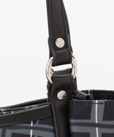 Y'SACCS ドローイングチェックトートバッグ