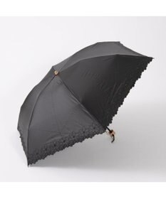 UNBILLION カシュネ cachenez / 【晴雨兼用】【日傘】 【UV カット率99.999.9％以上】PU軽量フラワー刺繍ミニ折りたたみ傘