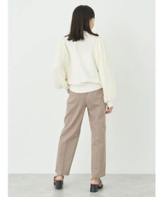 earth music&ecology 裏起毛テーパードパンツ