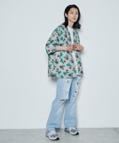 WEGO ダメージデニムワイドパンツ