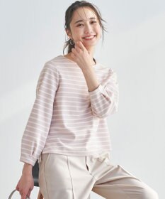 ANY SIS 【洗える】バックパール調ディテール カットソー