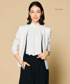 BEIGE， CINDY / ダブルカラージャケット