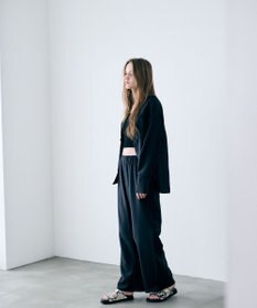 uncrave リヨセルシルクローン ギャザーパンツ