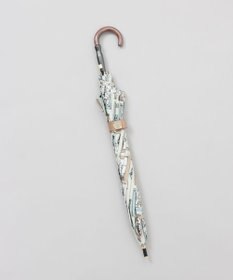 AURORA 【 Beaurance （ビューランス）】プリント額縁柄　晴雨兼用傘（長傘）