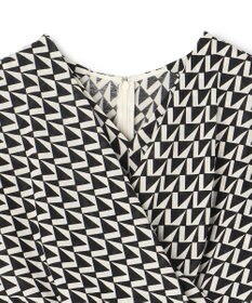 BEIGE， 【洗える】MODESTO / ジャージーストレッチカシュクールドレス