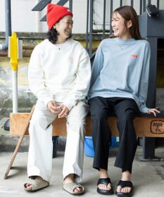 NAVE 【xNAVE】Six Sence Recordコラボ グラフィッククルースウェット