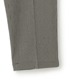 JOSEPH HOMME ＜新色追加＞新素材【通気性/ストレッチ】トリコサッカーストレッチ ドロスト付テーパードパンツ /  PEGG CONVERTIBLE