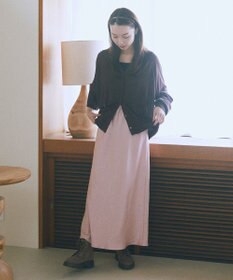 earth music&ecology 【接触冷感】キーネックシアーカーディガン