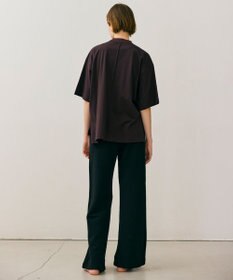 BEIGE， 【BEIGE,ecru/WEB限定・洗える】JERSEY STITCH / コットンハーフスリーブトップス